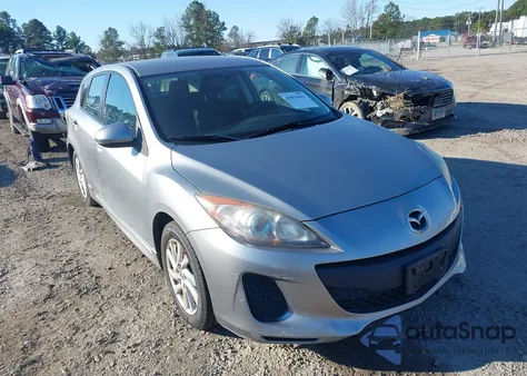2012 Mazda Mazda3 I Touring from USA, damaged, VIN JM1BL1L8XC1567175